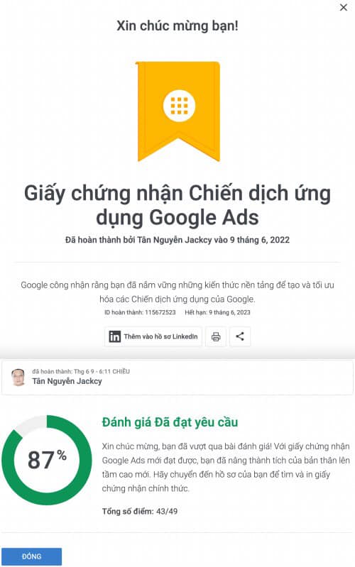 google ads ứng dụng