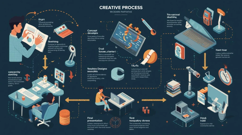 [INFOGRAPHIC] Cách một nhà thiết kế làm việc
