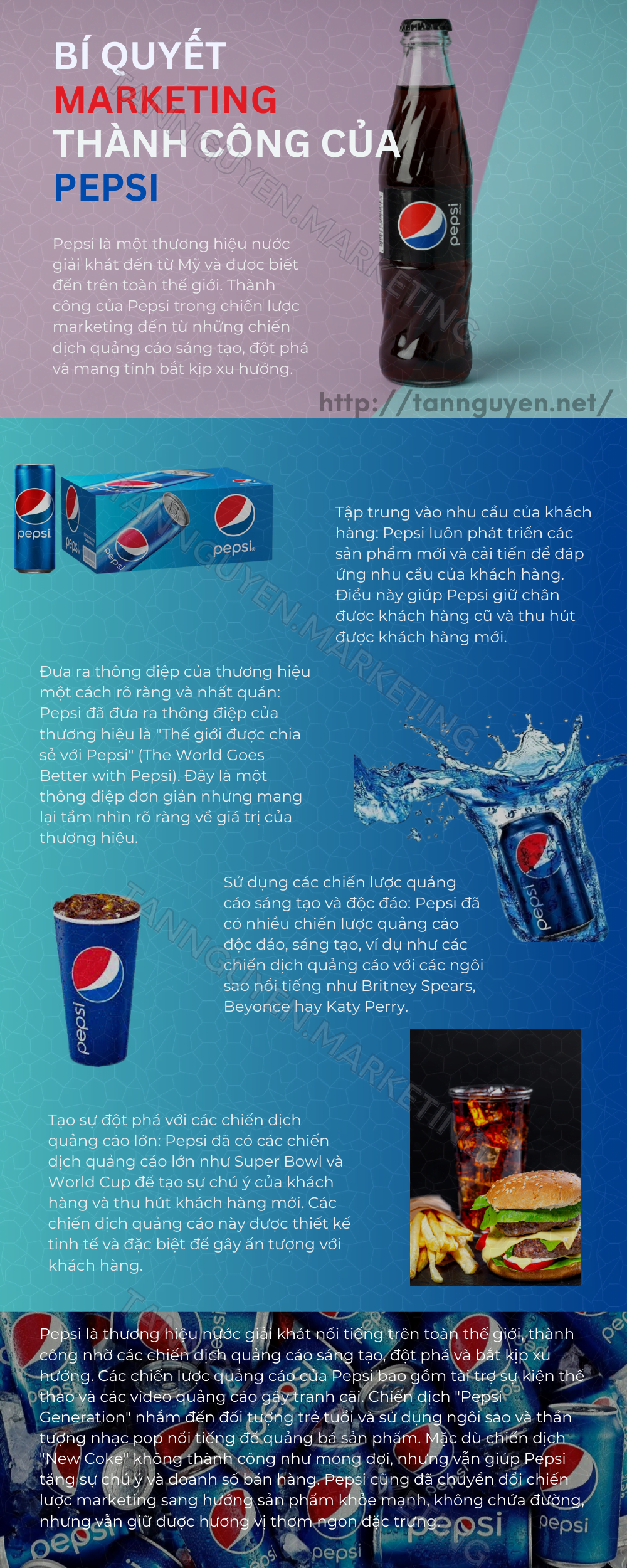 chiến lược marketing của Pepsi