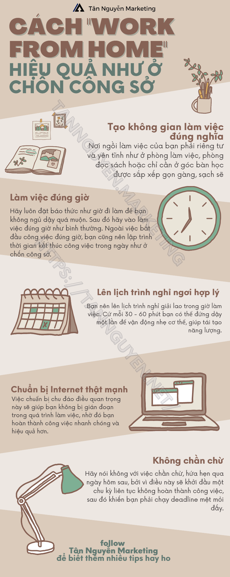 bí quyết work from home hiệu quả