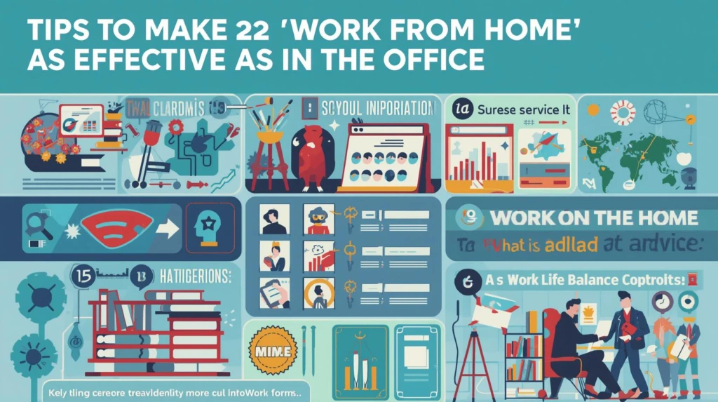 [INFOGRAPHIC] mách nhỏ bạn bí quyết "Work From Home" hiệu quả như ở chốn công sở
