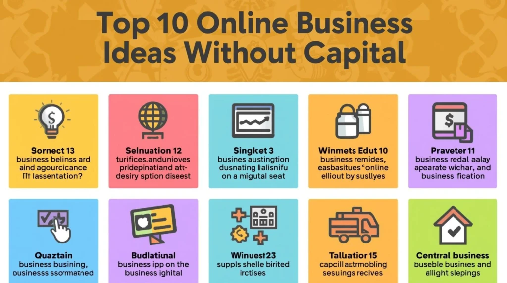 Top 10 ý tưởng kinh doanh online không cần vốn