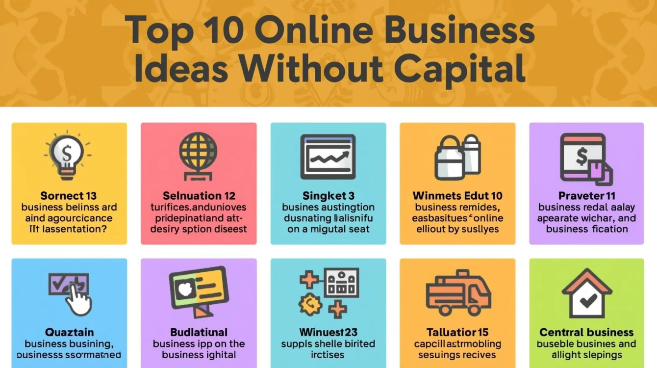 Top 10 ý tưởng kinh doanh online không cần vốn