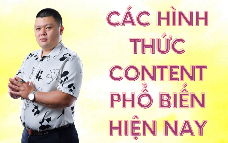 Các hình thức content marketing phổ biến