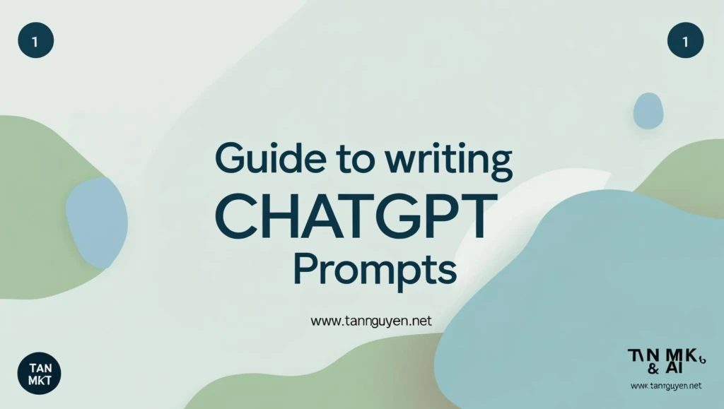 Hướng Dẫn Viết Prompt ChatGPT