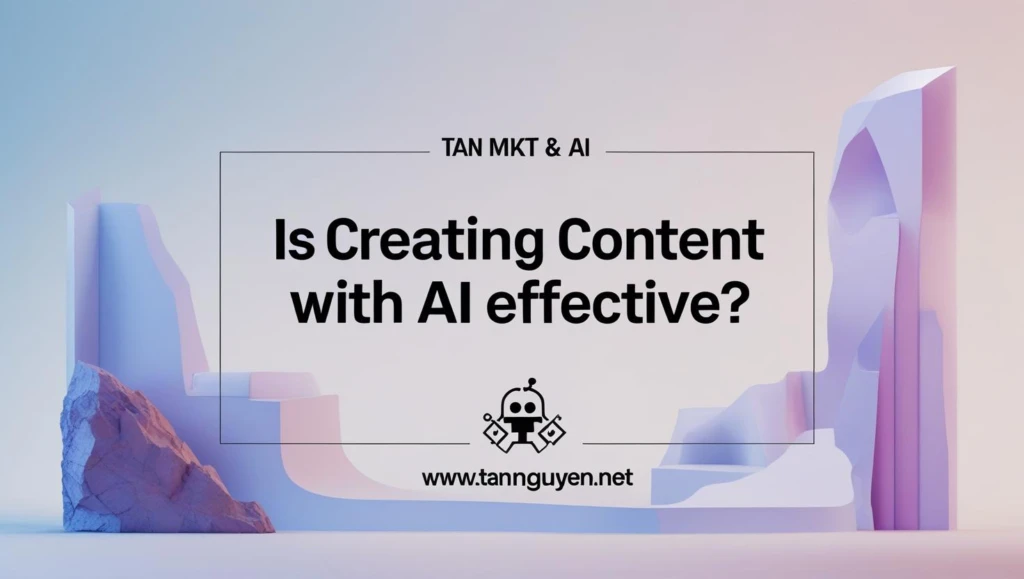 Làm content bằng AI có hiệu quả không