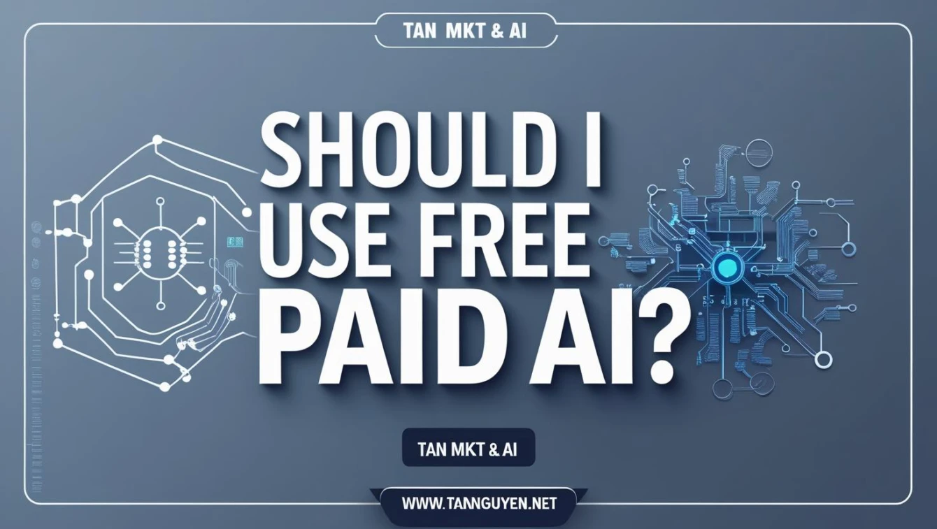 Nên dùng AI miễn phí hay trả phí