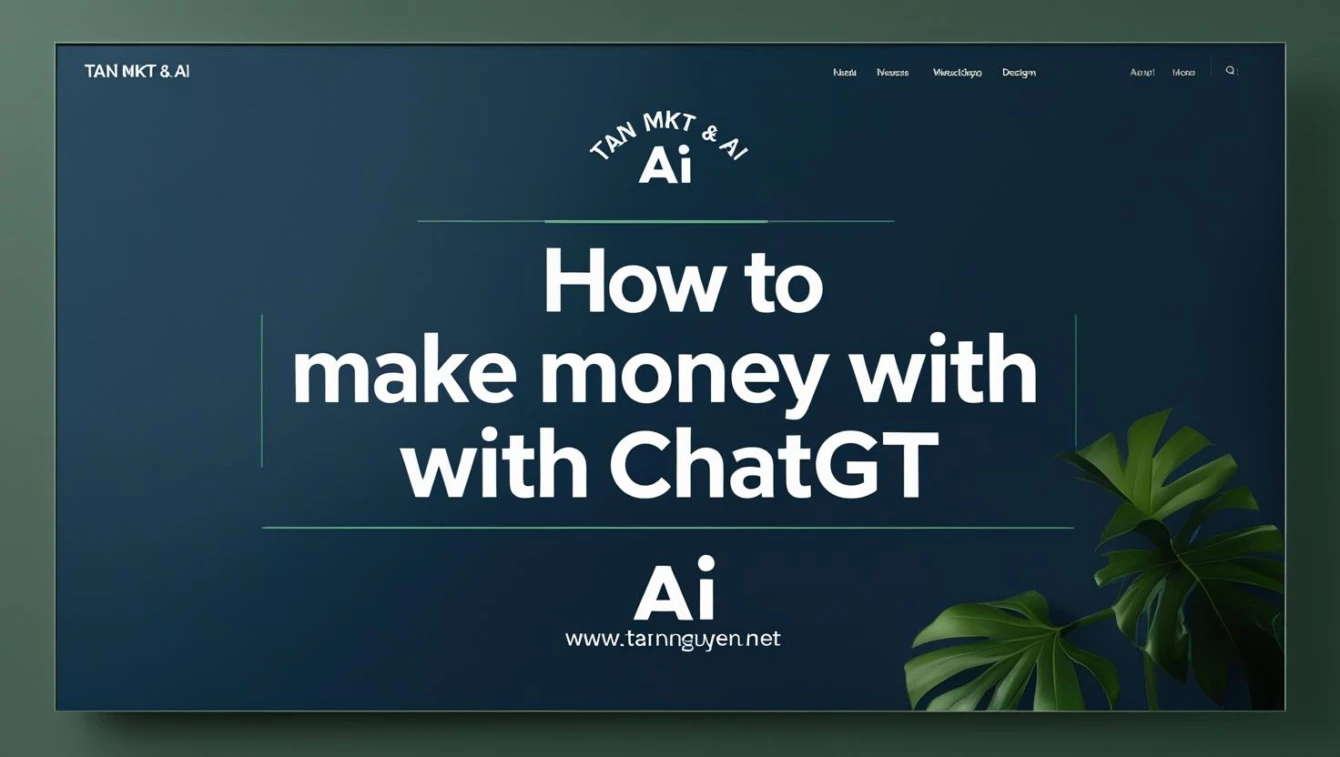Làm Sao Để Kiếm Tiền Bằng ChatGPT