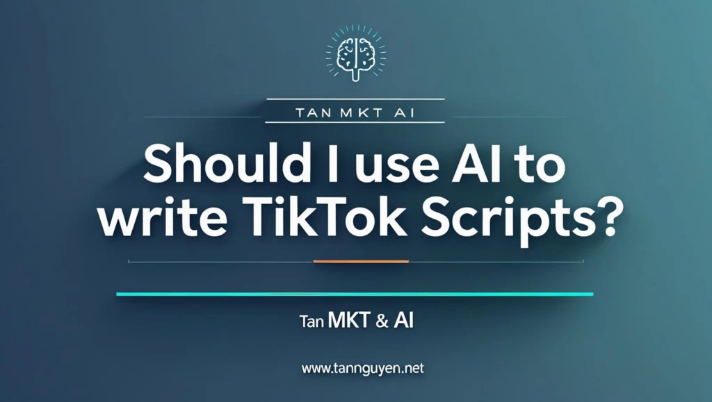 Có nên dùng AI để viết kịch bản TikTok không