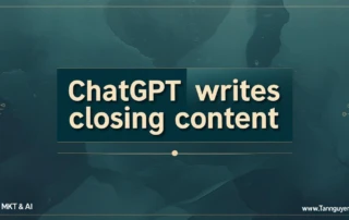 ChatGPT viết nội dung chốt đơn