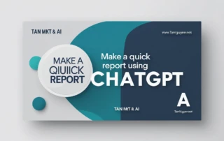 Cách Làm Báo Cáo Nhanh Bằng ChatGPT