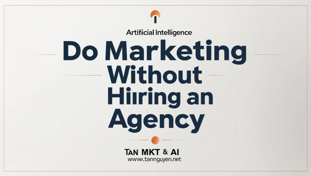 Làm marketing không cần thuê agency