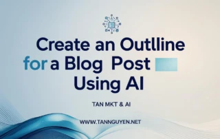 Lên dàn ý bài blog bằng AI