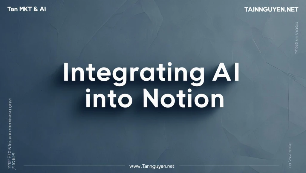 Tích hợp AI vào Notion