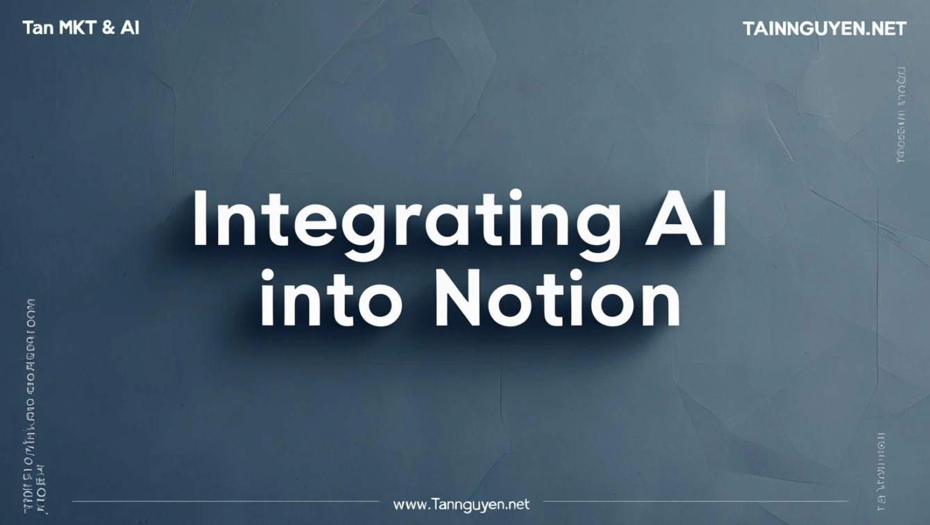 Tích hợp AI vào Notion
