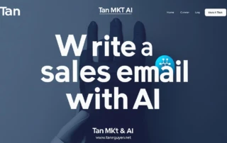 Viết email chào hàng bằng AI