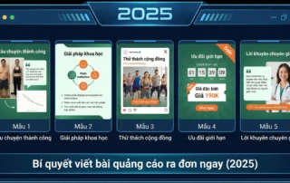 mẫu content giảm cân thu hút