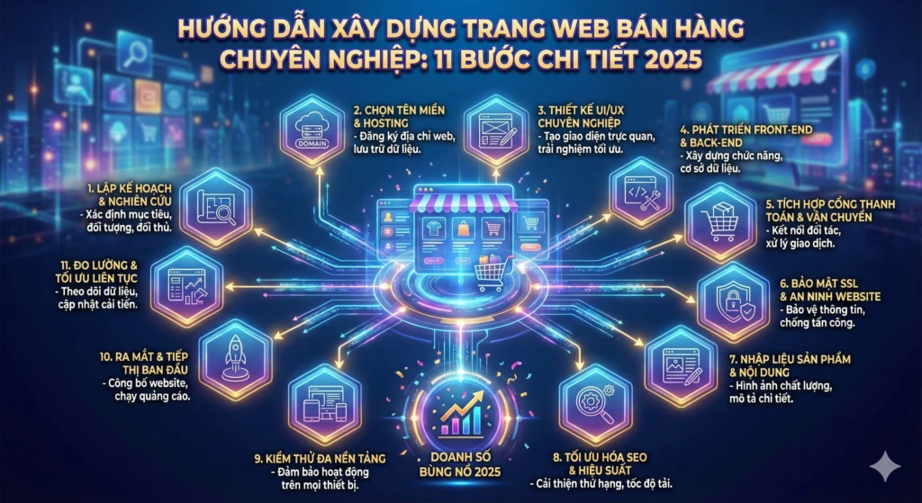 hướng dẫn xây dựng trang web bán hàng