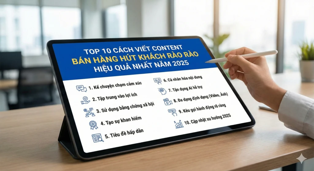 10 cách marketing sản phẩm hiệu quả