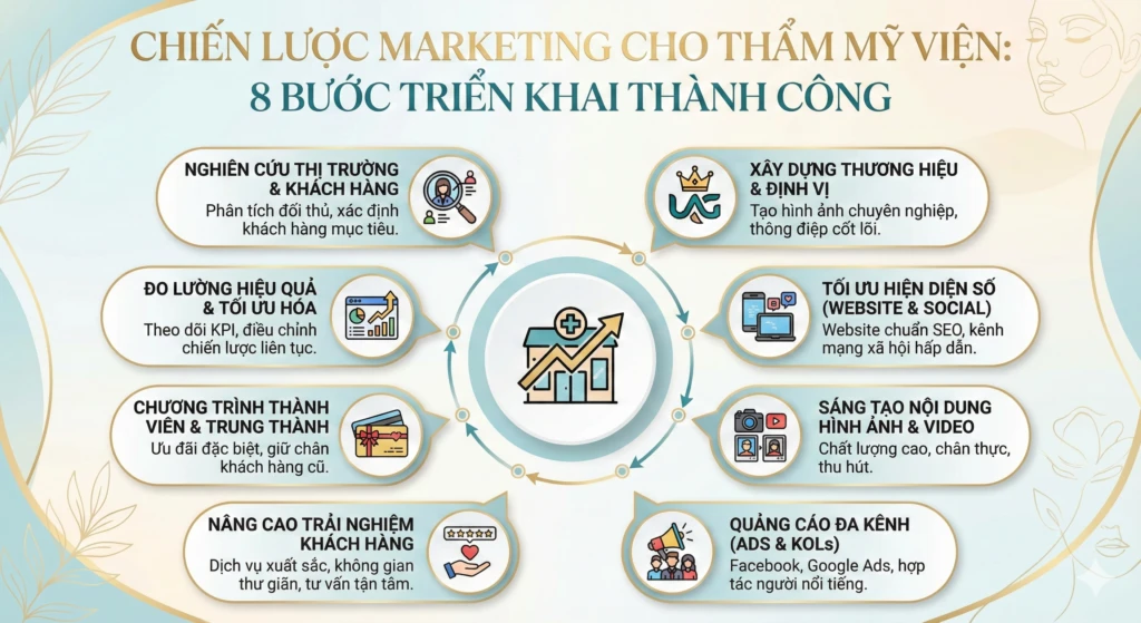chiến lược marketing cho thẩm mỹ viện