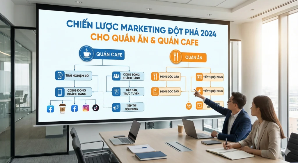 chiến lược marketing cho quán ăn