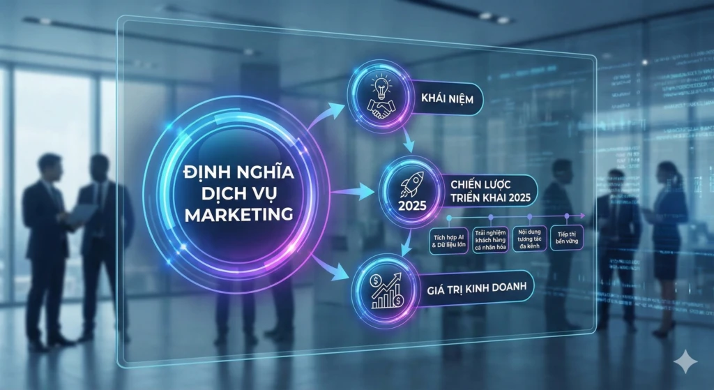 định nghĩa dịch vụ marketing là gì