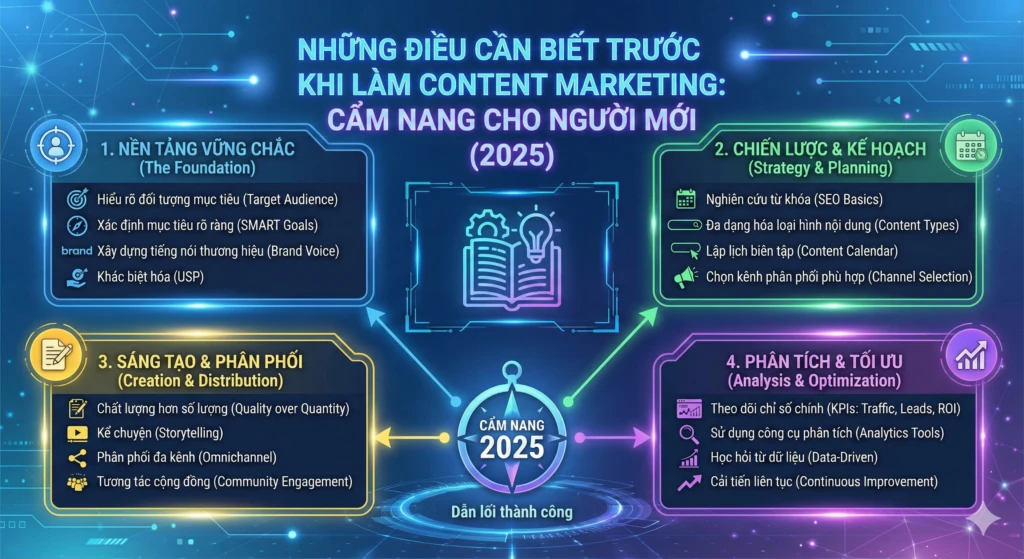 những điều cần biết trước khi làm content marketing