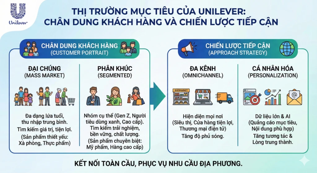 thị trường mục tiêu của Unilever