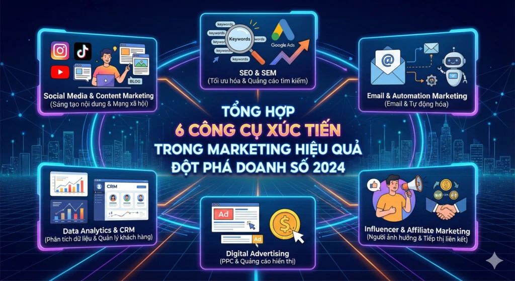 các công cụ xúc tiến trong marketing