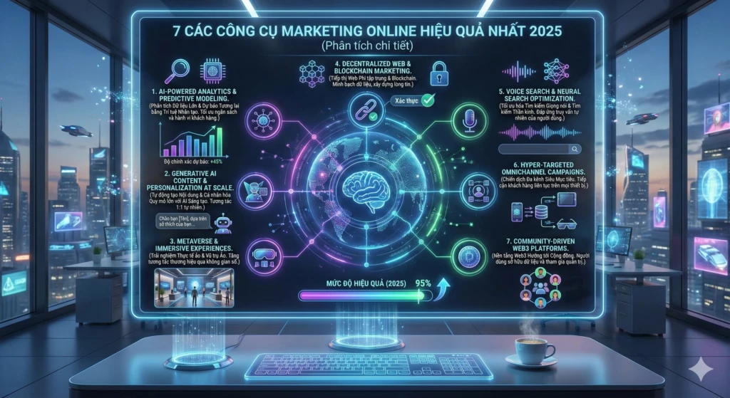 các công cụ marketing online hiệu quả