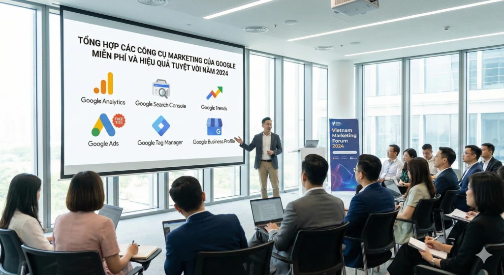 các công cụ marketing của Google