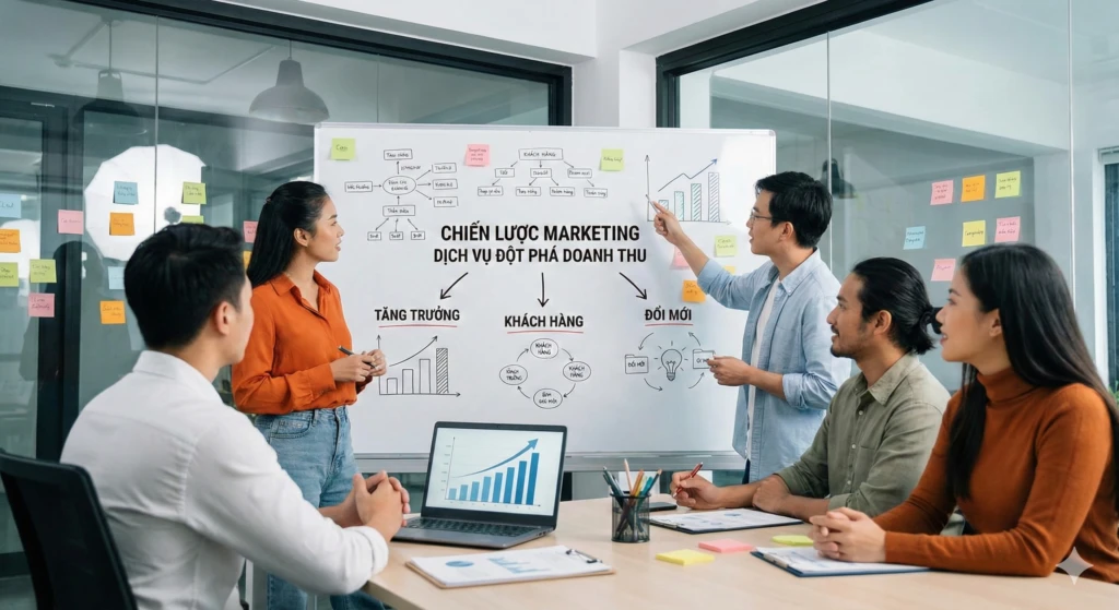 chiến lược marketing dịch vụ