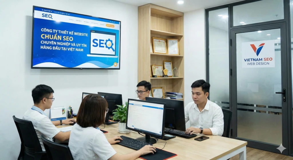 thiết kế trang web bán hàng chuẩn seo