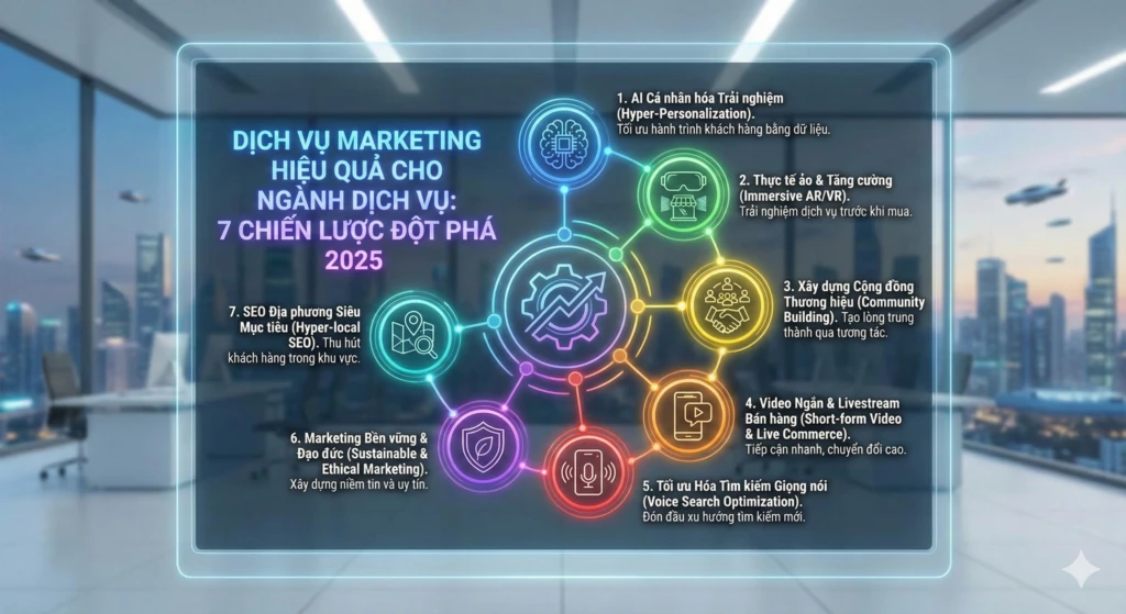 dịch vụ marketing hiệu quả cho ngành dịch vụ