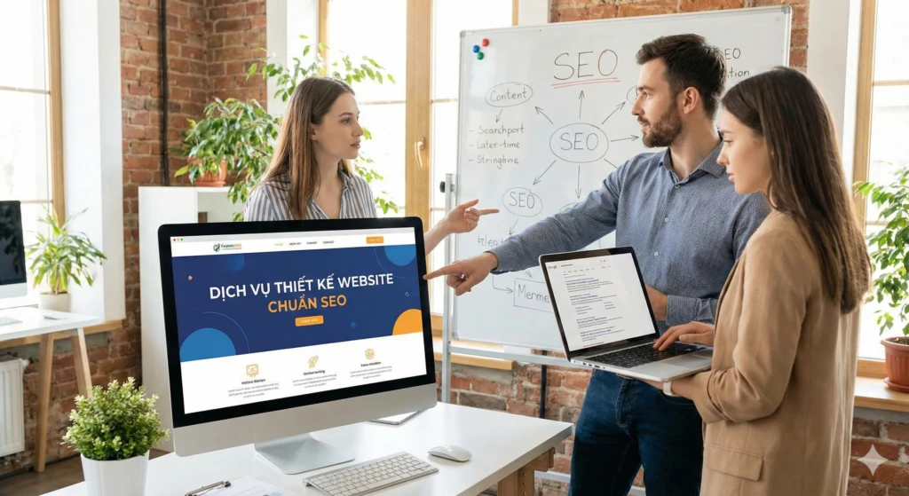 dịch vụ thiết kế website chuẩn SEO