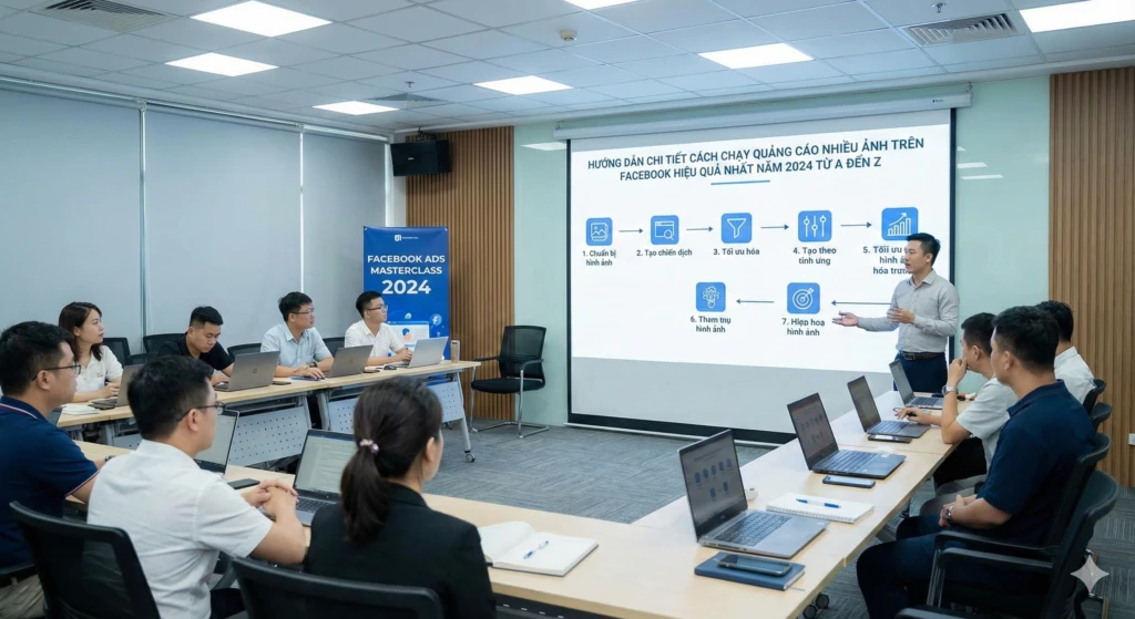 cách chạy quảng cáo nhiều ảnh trên Facebook