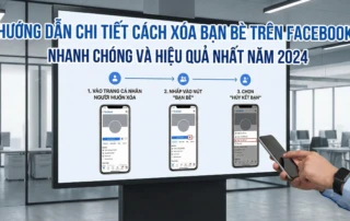 cách xóa bạn bè trên Facebook