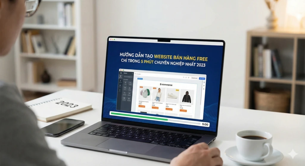 hướng dẫn tạo website bán hàng free