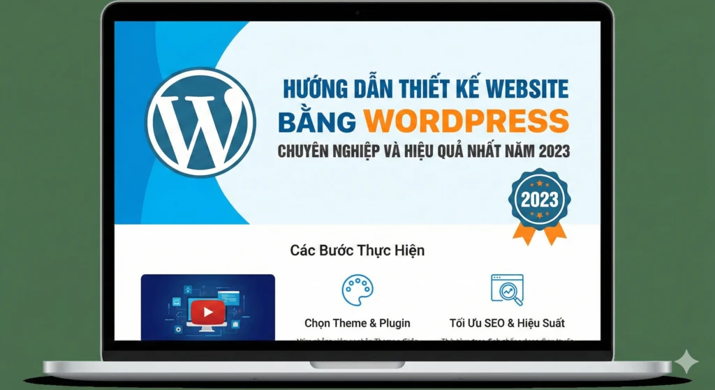 thiết kế website bằng wordpress