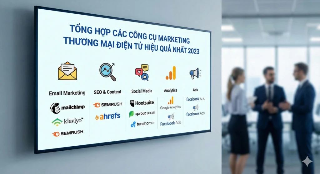 các công cụ marketing thương mại điện tử