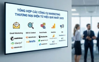 các công cụ marketing thương mại điện tử