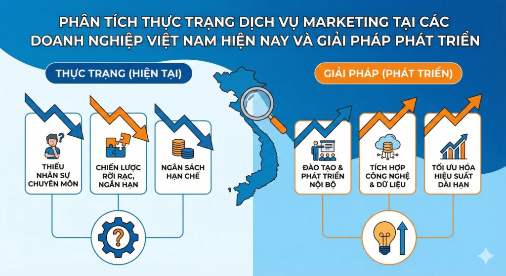 thực trạng dịch vụ marketing
