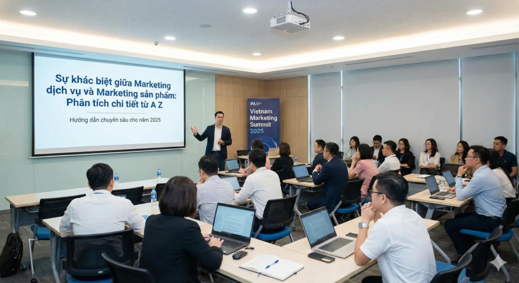 marketing dịch vụ và marketing sản phẩm