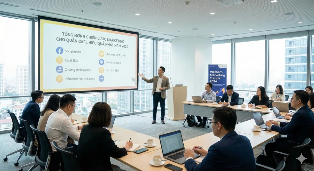 chiến lược marketing cho quán cafe