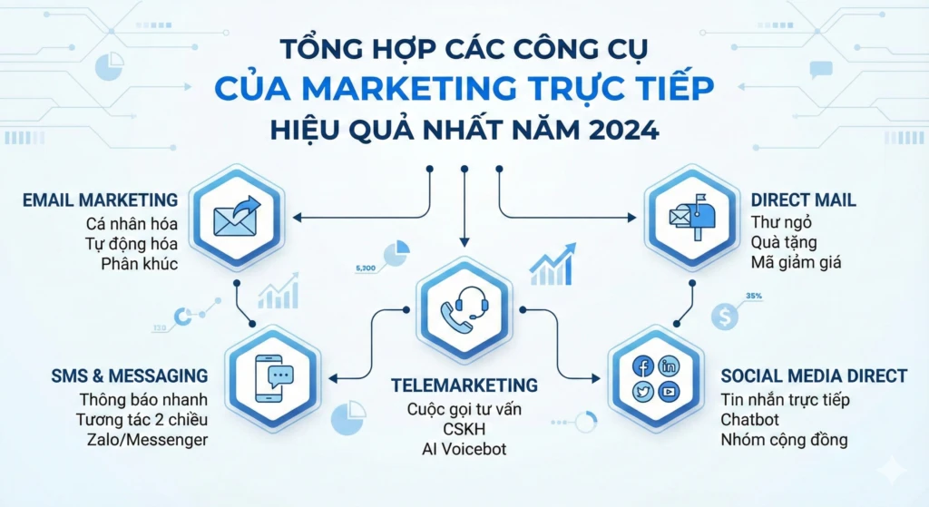 công cụ của marketing trực tiếp