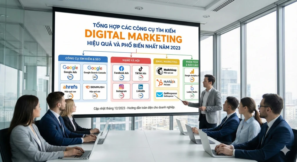công cụ tìm kiếm digital marketing