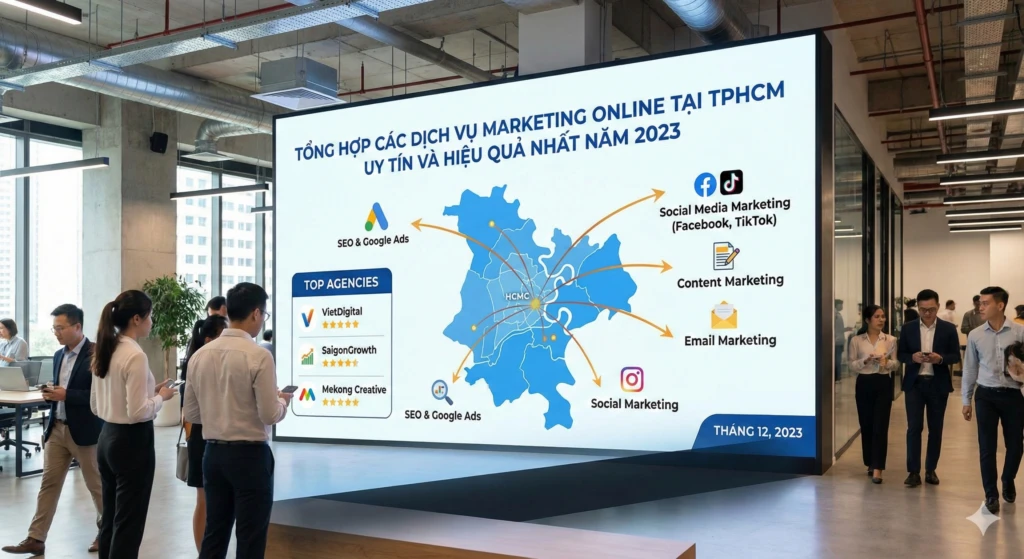 các dịch vụ marketing online tại tphcm