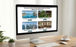 thiết kế website khách sạn chuyên nghiệp