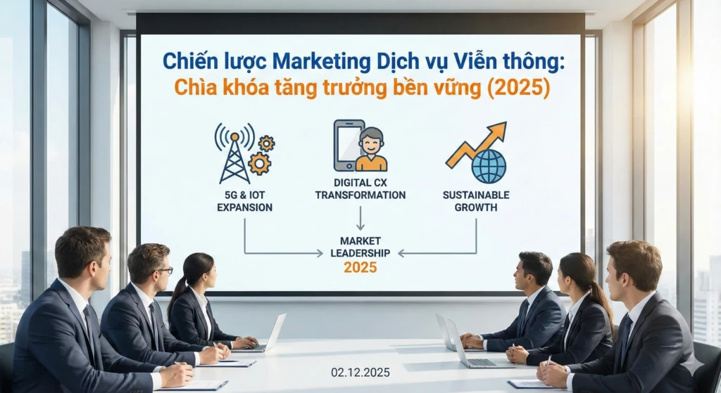 chiến lược marketing dịch vụ viễn thông