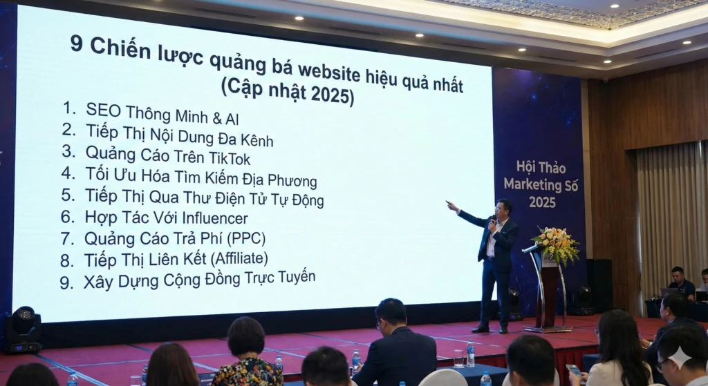 chiến lược quảng bá website hiệu quả